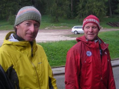 019-In Obereggen - Verabschiedung der Bergfuehrer